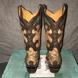 Corral Shoes - Women's Corral El Paso Cowboy Boot Corral Shoes - Women's Corral El Paso Cowboy Boot